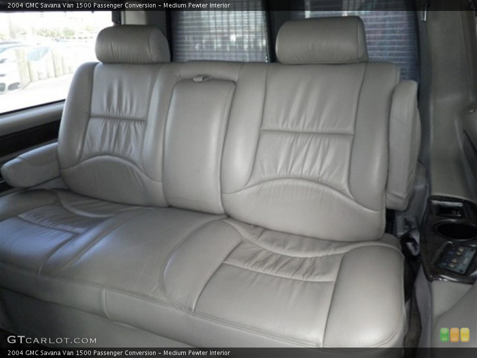 Medium Pewter Interior Rear Seat for the 2004 GMC Savana Van 1500 Passenger Conversion #70167929