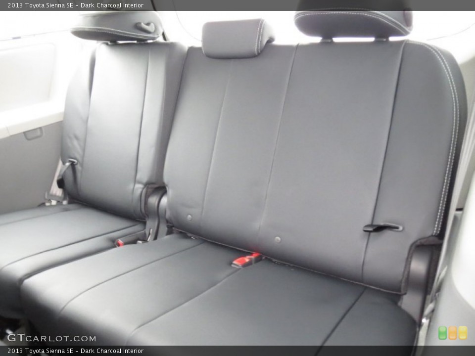 Dark Charcoal Interior Rear Seat for the 2013 Toyota Sienna SE #70168016