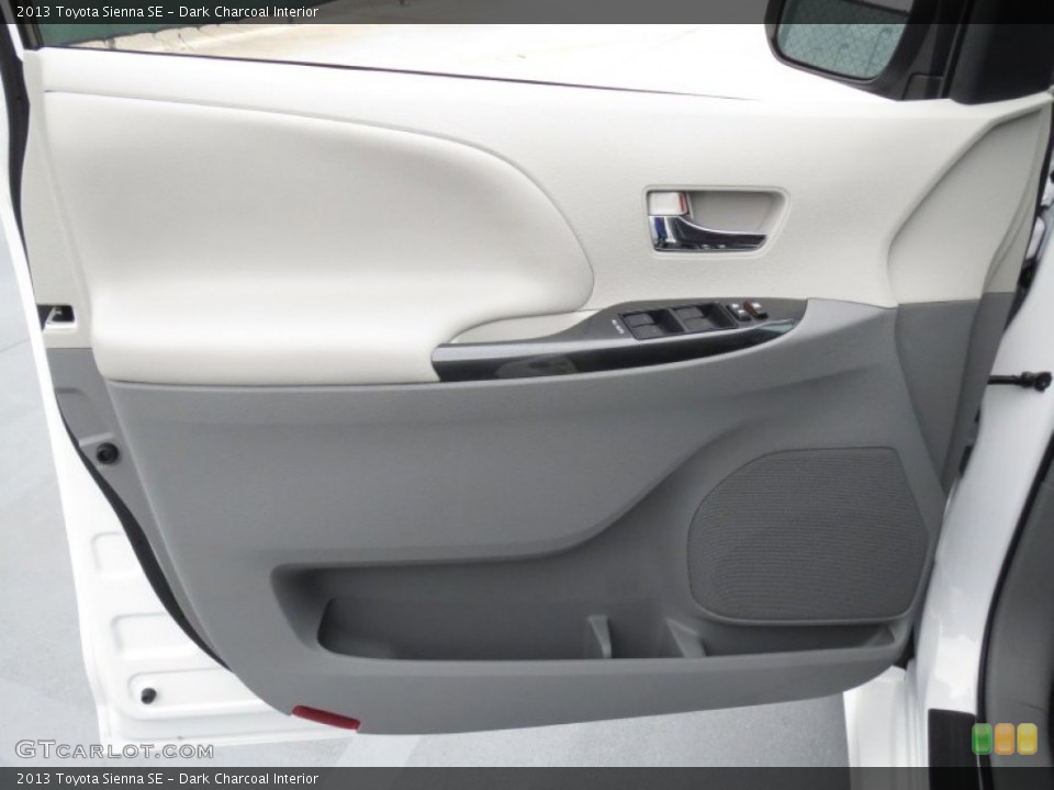 Dark Charcoal Interior Door Panel for the 2013 Toyota Sienna SE #70168025