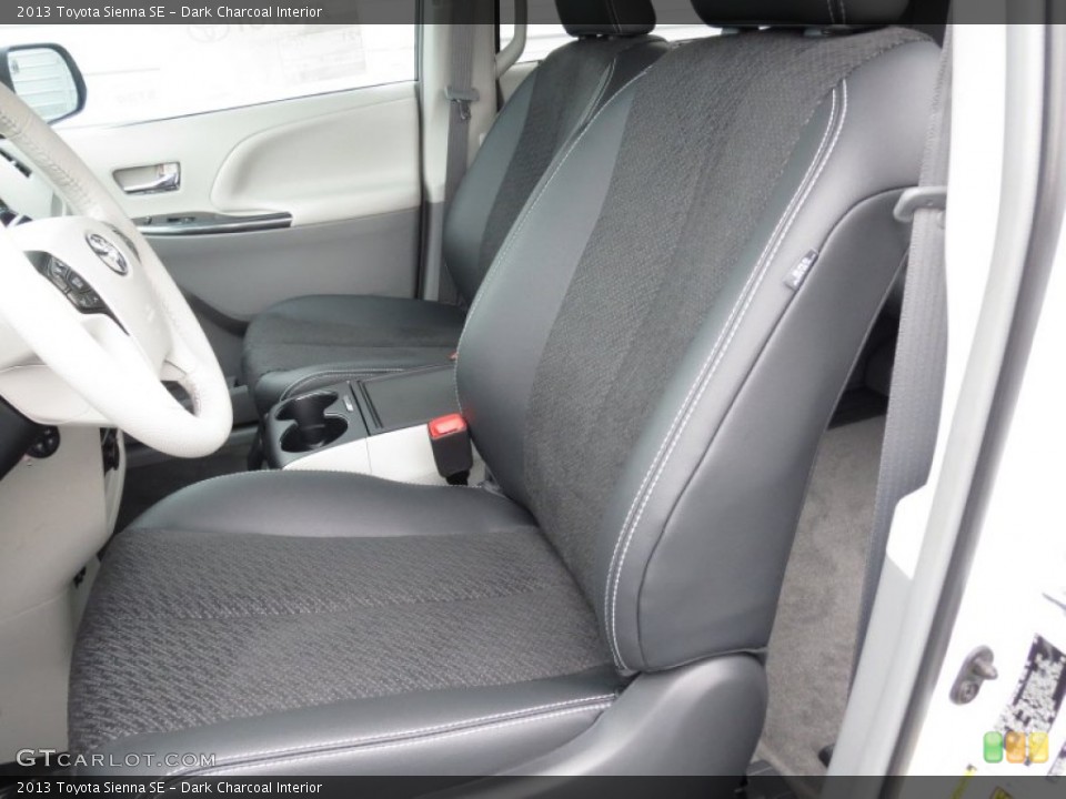 Dark Charcoal Interior Front Seat for the 2013 Toyota Sienna SE #70168043