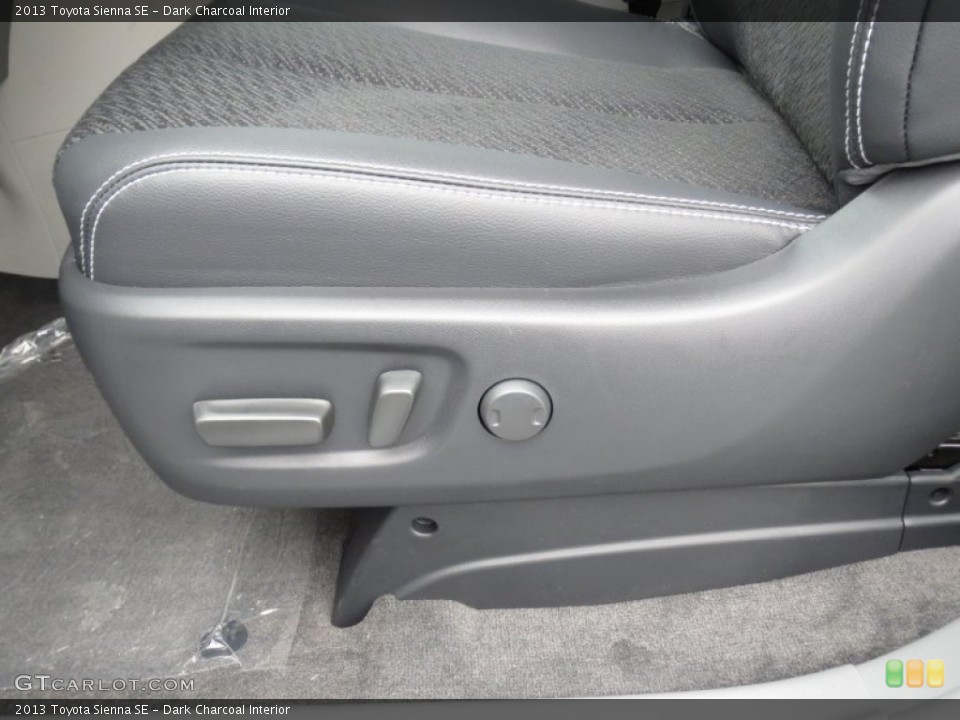 Dark Charcoal Interior Front Seat for the 2013 Toyota Sienna SE #70168052