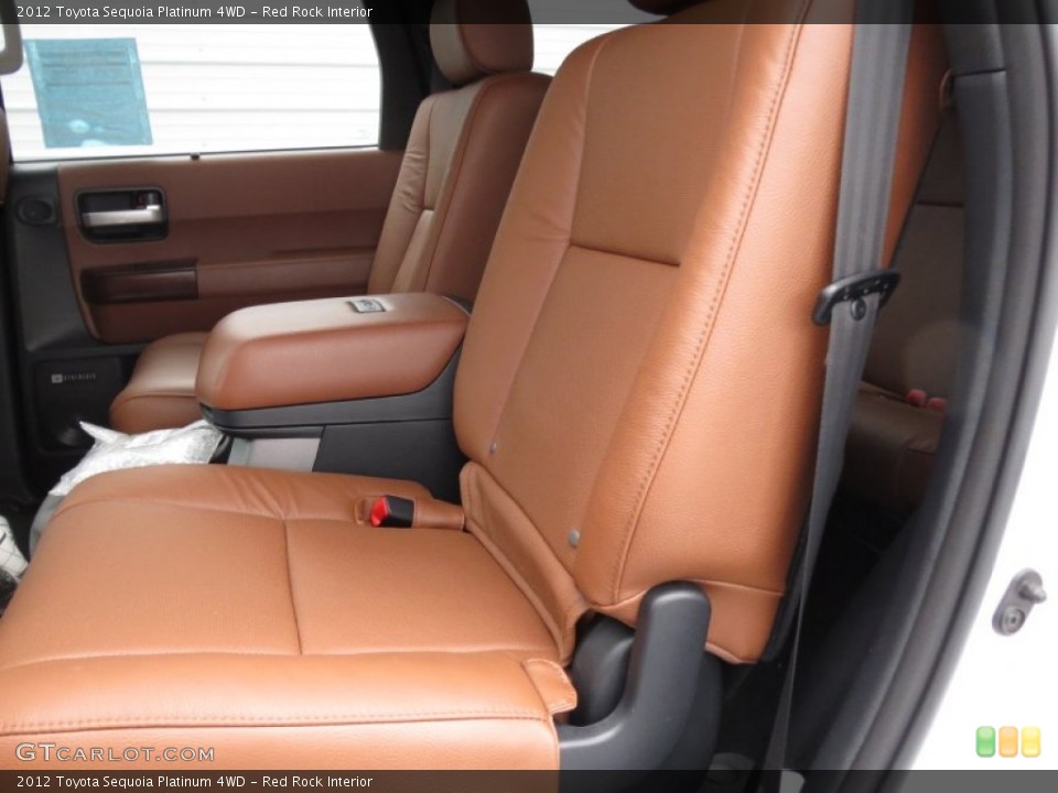 Red Rock Interior Photo for the 2012 Toyota Sequoia Platinum 4WD #70169342