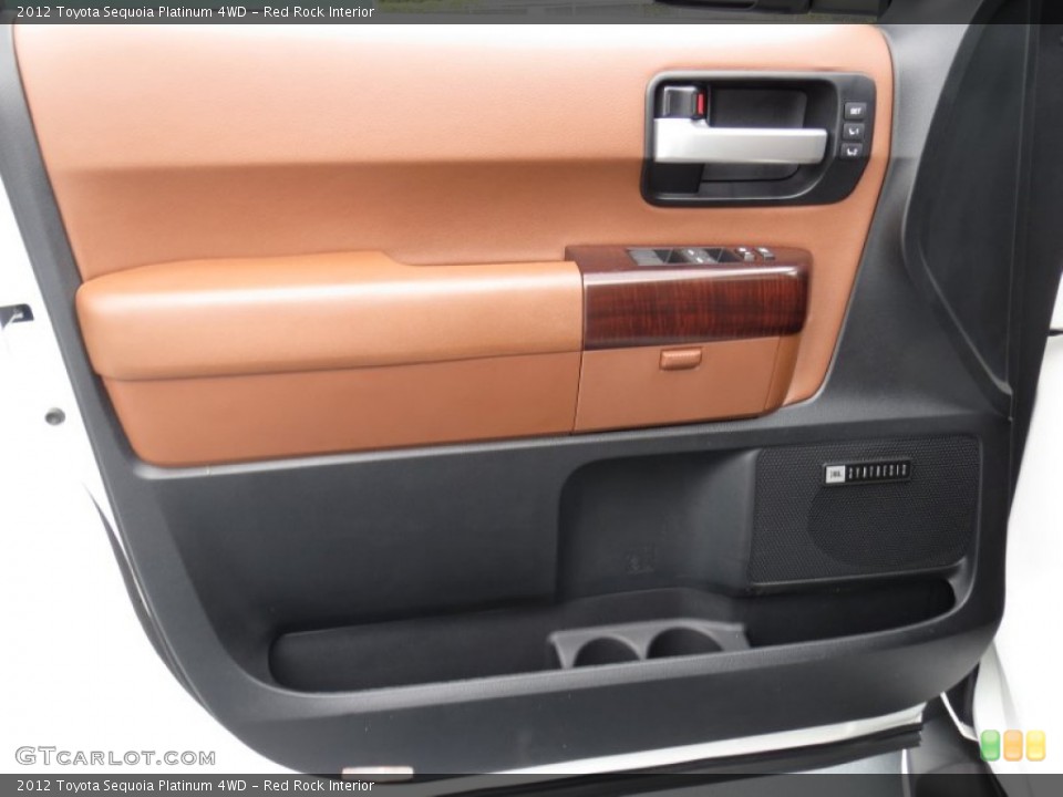 Red Rock Interior Door Panel for the 2012 Toyota Sequoia Platinum 4WD #70169372