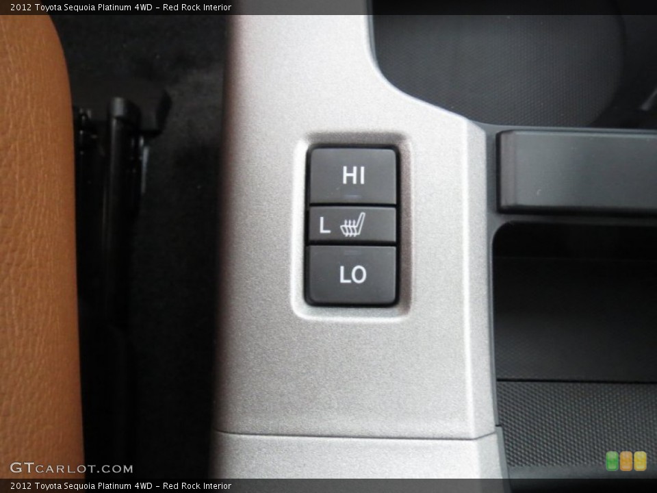 Red Rock Interior Controls for the 2012 Toyota Sequoia Platinum 4WD #70169408