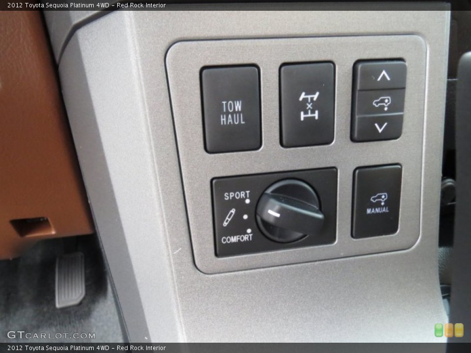 Red Rock Interior Controls for the 2012 Toyota Sequoia Platinum 4WD #70169501