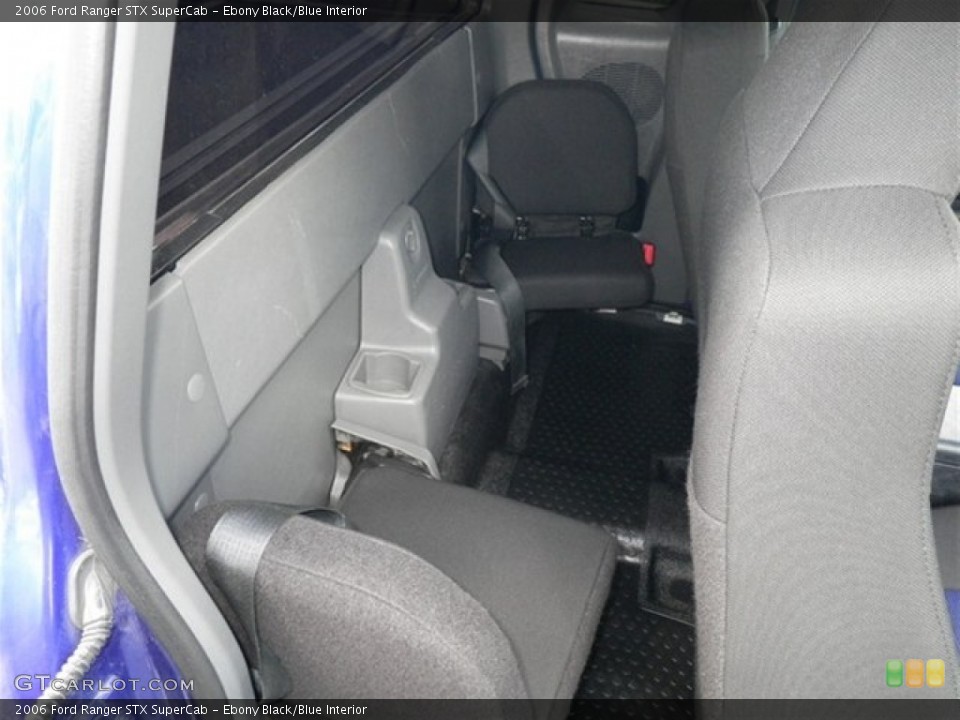 Ebony Black/Blue Interior Photo for the 2006 Ford Ranger STX SuperCab #70169663
