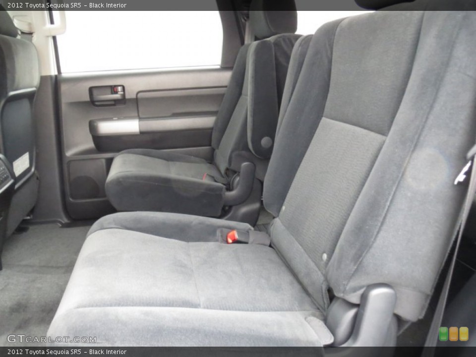 Black Interior Photo for the 2012 Toyota Sequoia SR5 #70169762