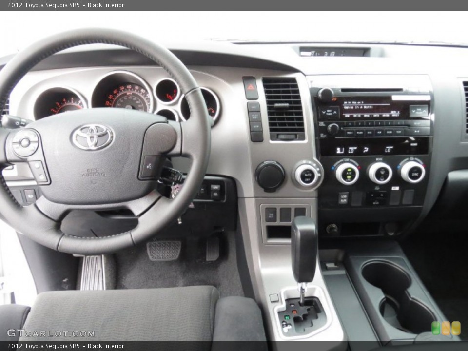 Black Interior Dashboard for the 2012 Toyota Sequoia SR5 #70169825