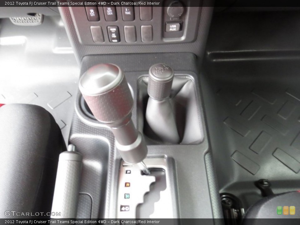 Dark Charcoal/Red Interior Transmission for the 2012 Toyota FJ Cruiser Trail Teams Special Edition 4WD #70170197
