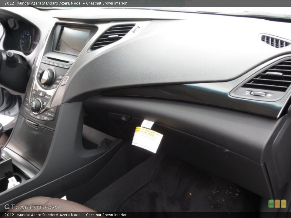 Chestnut Brown Interior Dashboard for the 2012 Hyundai Azera  #70170373