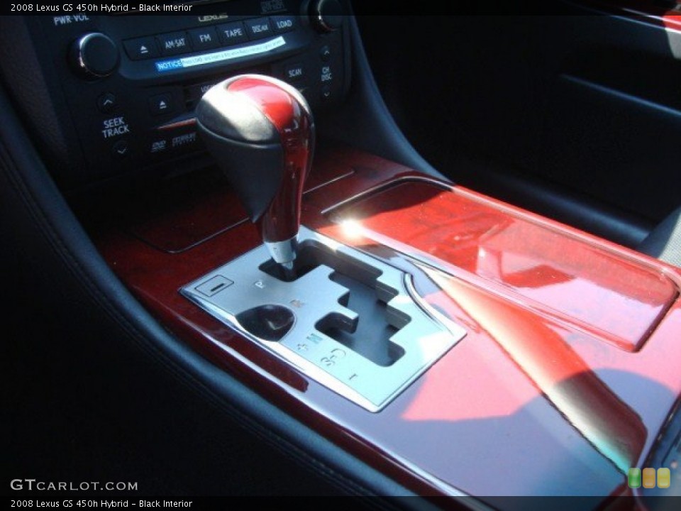 Black Interior Transmission for the 2008 Lexus GS 450h Hybrid #70170629