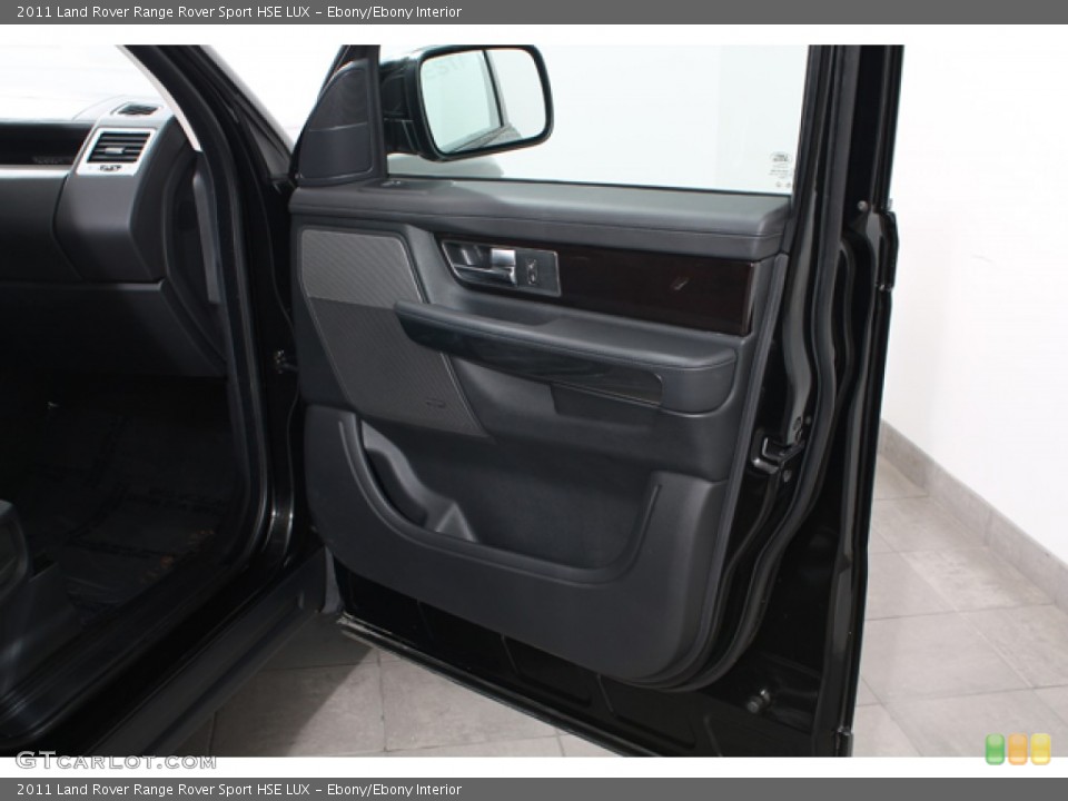 Ebony/Ebony Interior Door Panel for the 2011 Land Rover Range Rover Sport HSE LUX #70171496