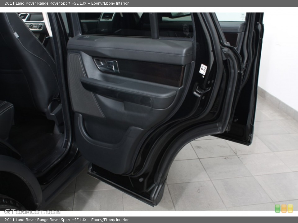 Ebony/Ebony Interior Door Panel for the 2011 Land Rover Range Rover Sport HSE LUX #70171505