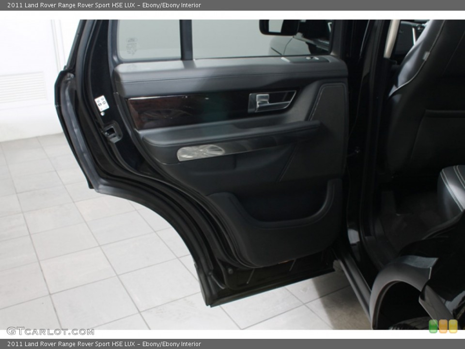 Ebony/Ebony Interior Door Panel for the 2011 Land Rover Range Rover Sport HSE LUX #70171514