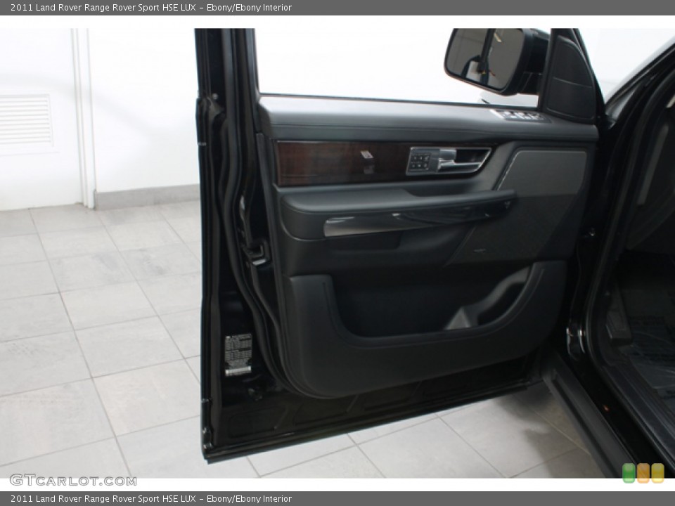 Ebony/Ebony Interior Door Panel for the 2011 Land Rover Range Rover Sport HSE LUX #70171523