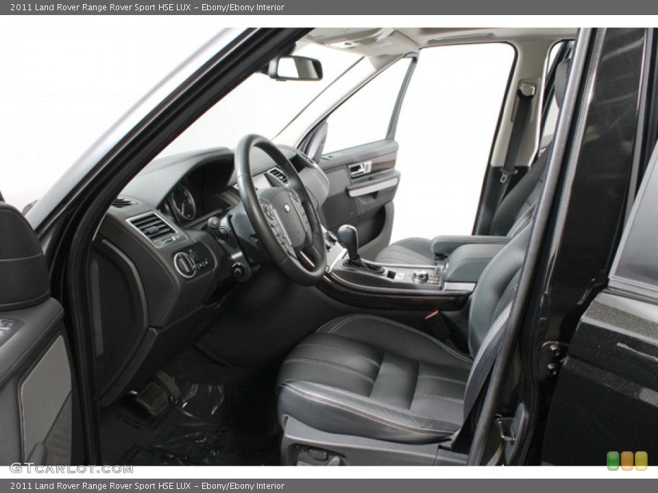 Ebony/Ebony Interior Photo for the 2011 Land Rover Range Rover Sport HSE LUX #70171541