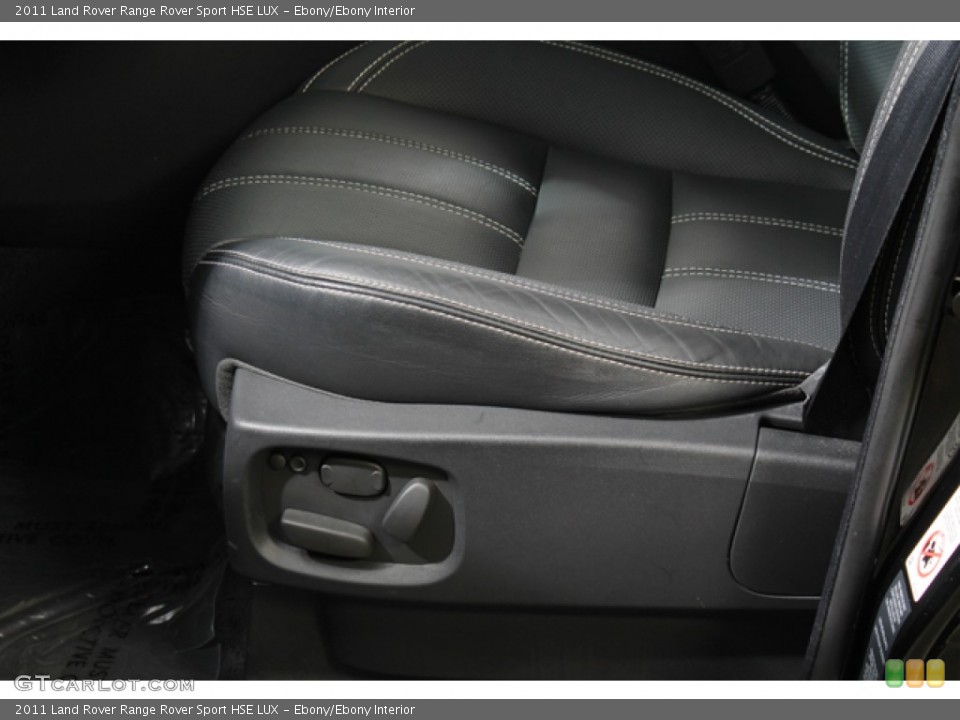 Ebony/Ebony Interior Front Seat for the 2011 Land Rover Range Rover Sport HSE LUX #70171562
