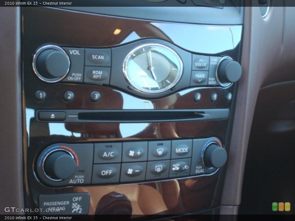 Chestnut Interior Controls for the 2010 Infiniti EX 35 #70171856