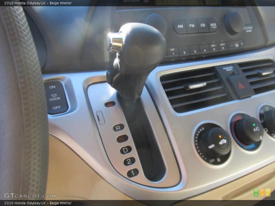 Beige Interior Transmission for the 2010 Honda Odyssey LX #70172300