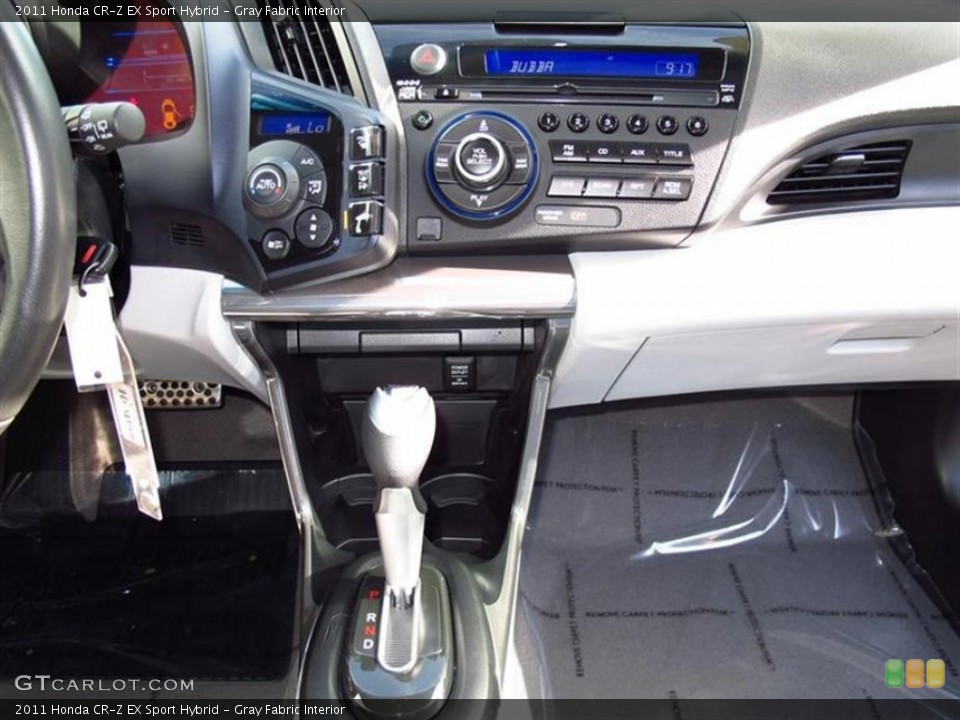 Gray Fabric Interior Dashboard for the 2011 Honda CR-Z EX Sport Hybrid #70175447