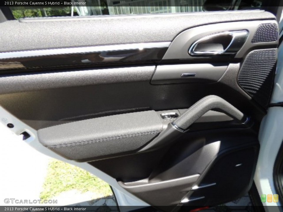 Black Interior Door Panel for the 2013 Porsche Cayenne S Hybrid #70178936