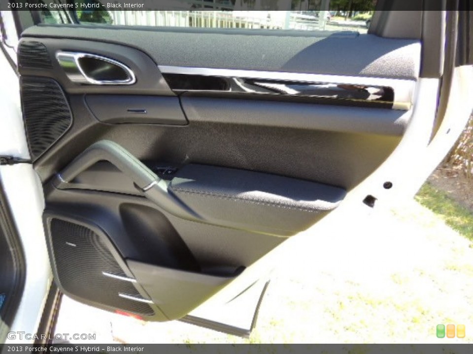 Black Interior Door Panel for the 2013 Porsche Cayenne S Hybrid #70178954