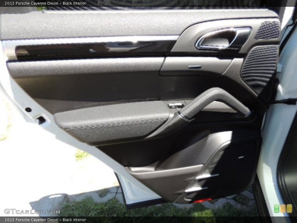 Black Interior Door Panel for the 2013 Porsche Cayenne Diesel #70179218