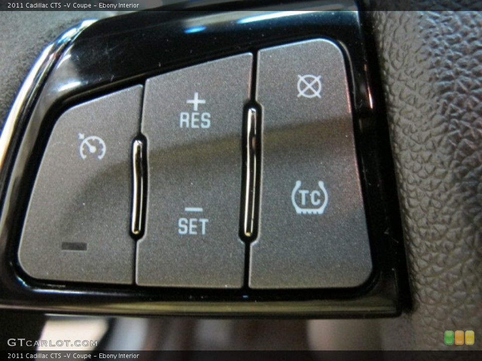 Ebony Interior Controls for the 2011 Cadillac CTS -V Coupe #70180610