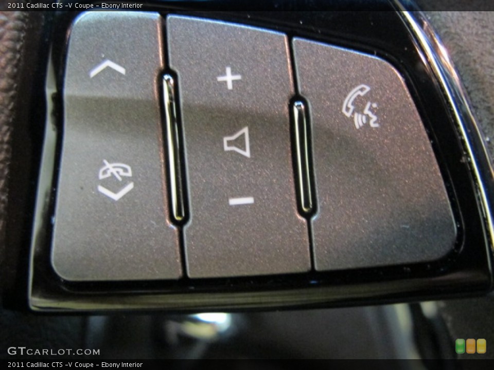 Ebony Interior Controls for the 2011 Cadillac CTS -V Coupe #70180619