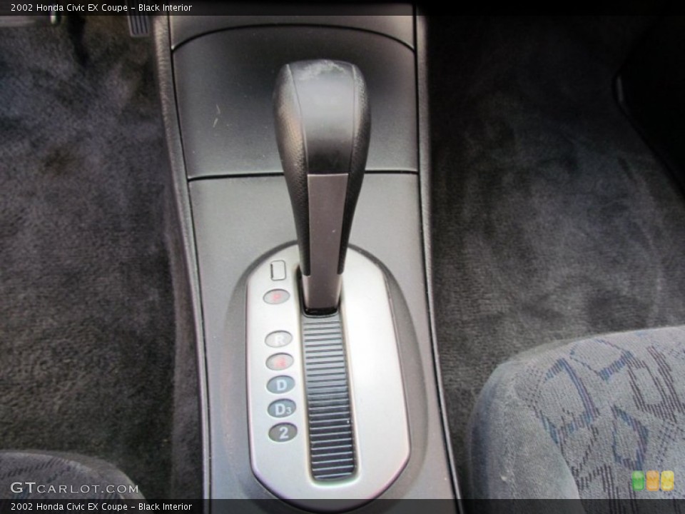 Black Interior Transmission for the 2002 Honda Civic EX Coupe #70181075