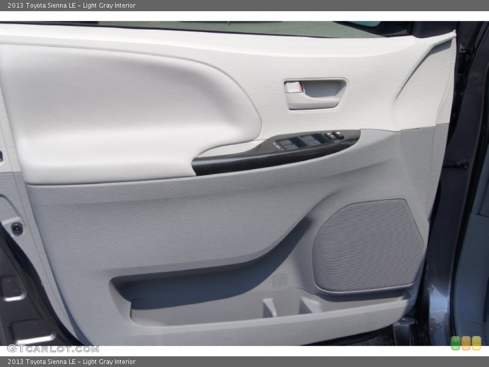 Light Gray Interior Door Panel for the 2013 Toyota Sienna LE #70181771