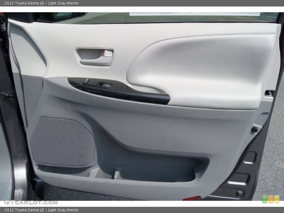 Light Gray Interior Door Panel for the 2013 Toyota Sienna LE #70181831