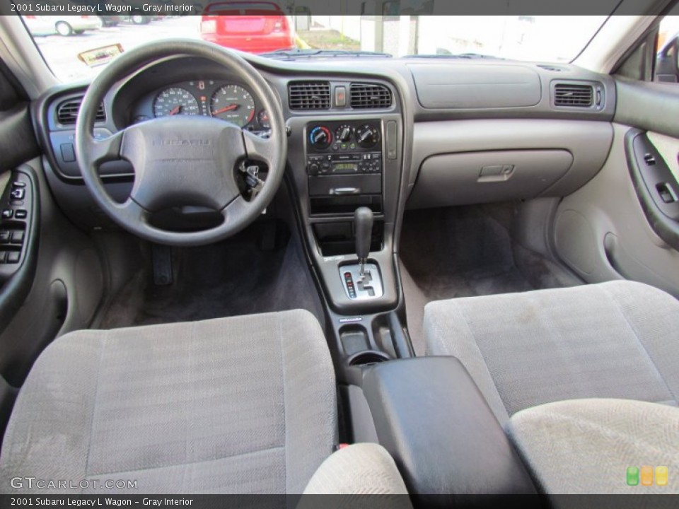 Gray Interior Dashboard for the 2001 Subaru Legacy L Wagon #70182041