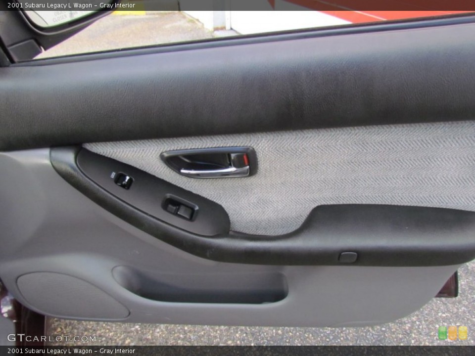 Gray Interior Door Panel for the 2001 Subaru Legacy L Wagon #70182092