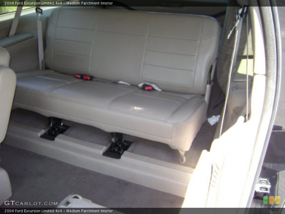 Medium Parchment Interior Rear Seat for the 2004 Ford Excursion Limited 4x4 #70183784