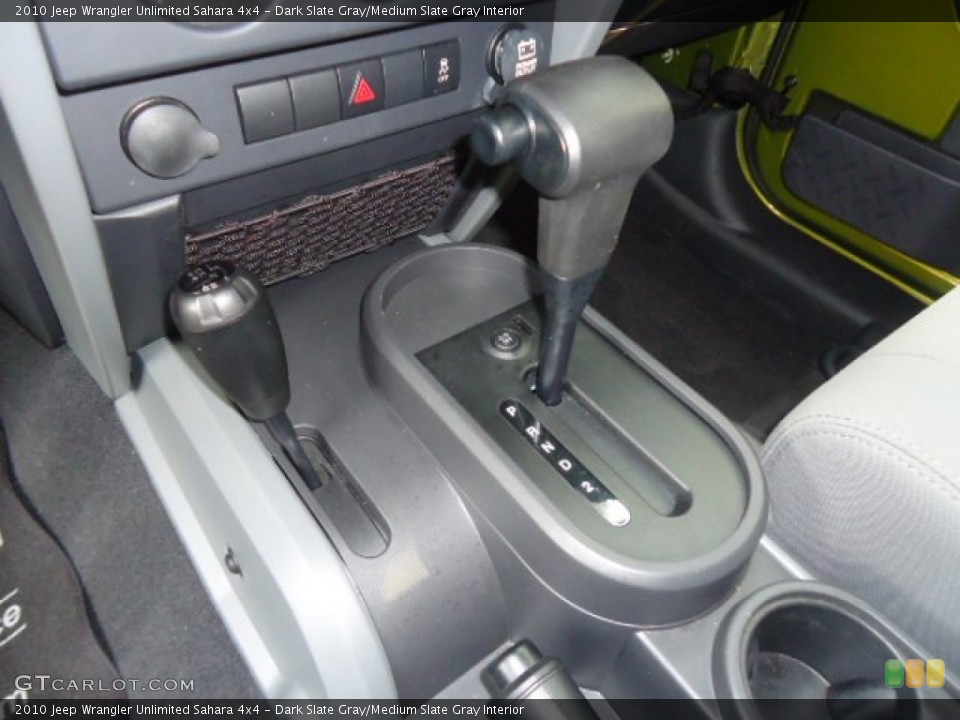 Dark Slate Gray/Medium Slate Gray Interior Transmission for the 2010 Jeep Wrangler Unlimited Sahara 4x4 #70183925