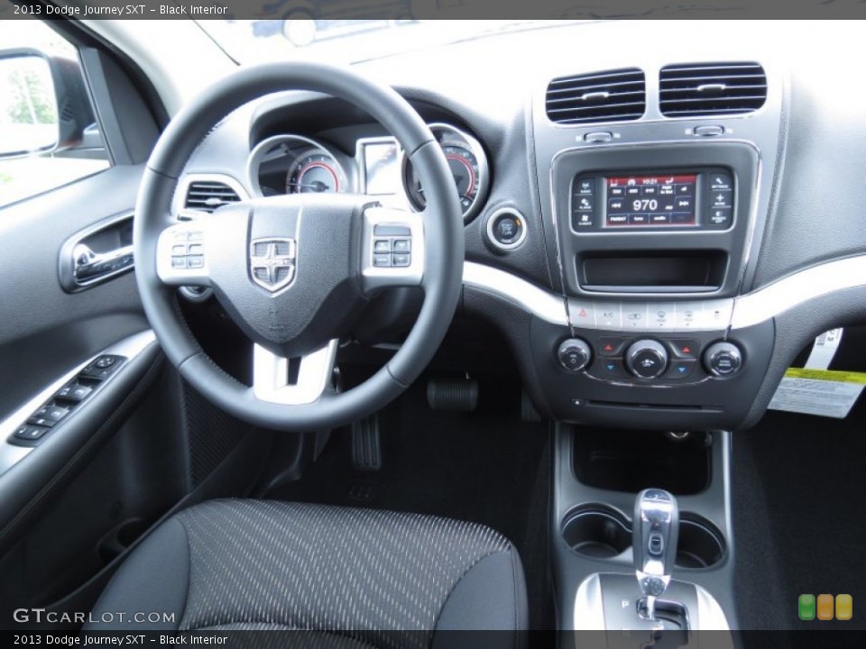 Black Interior Dashboard for the 2013 Dodge Journey SXT #70185560