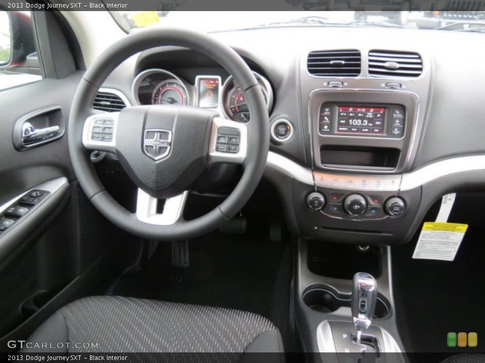Black Interior Dashboard for the 2013 Dodge Journey SXT #70185773