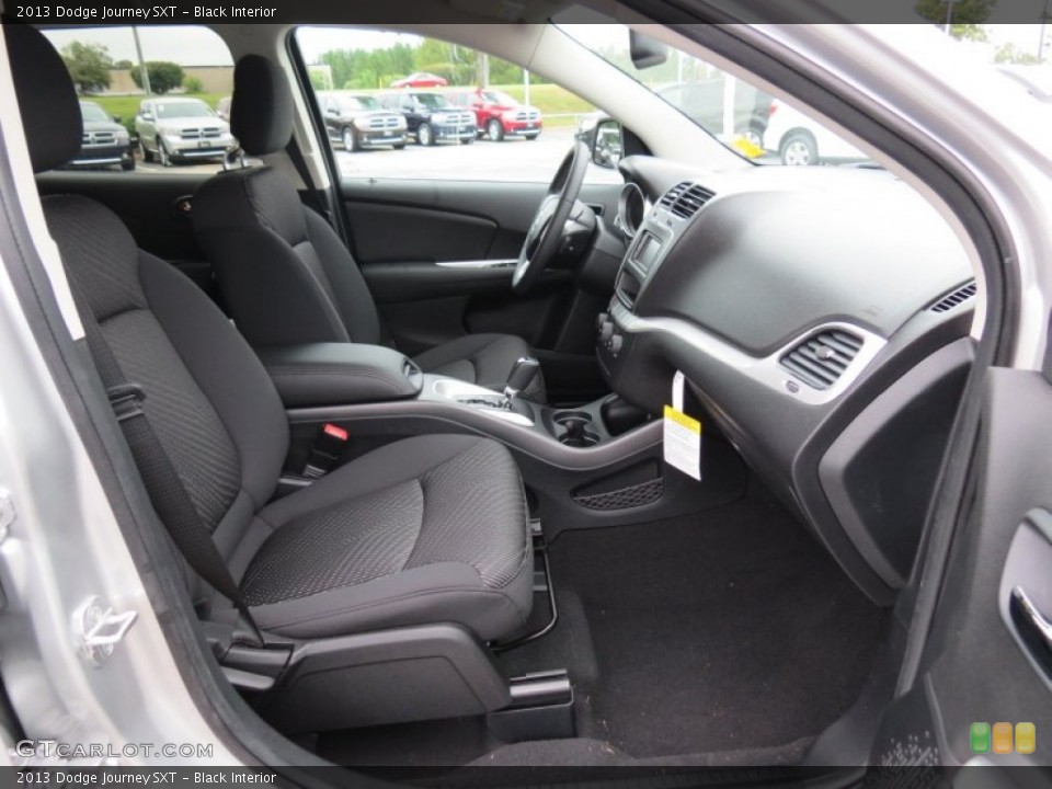 Black Interior Front Seat for the 2013 Dodge Journey SXT #70186091