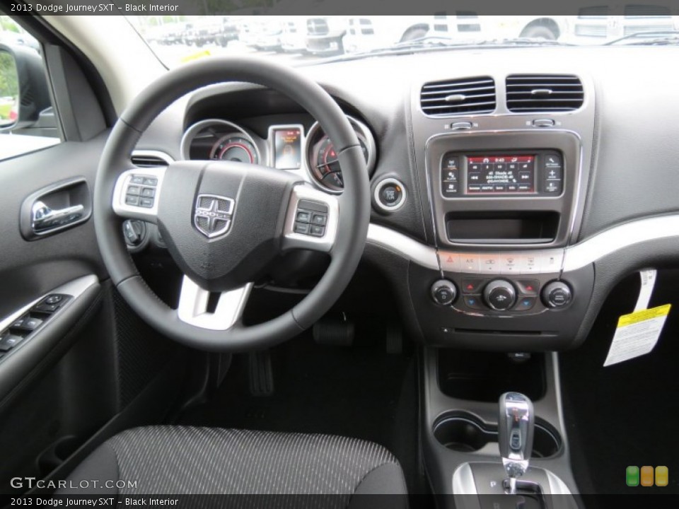 Black Interior Dashboard for the 2013 Dodge Journey SXT #70186101