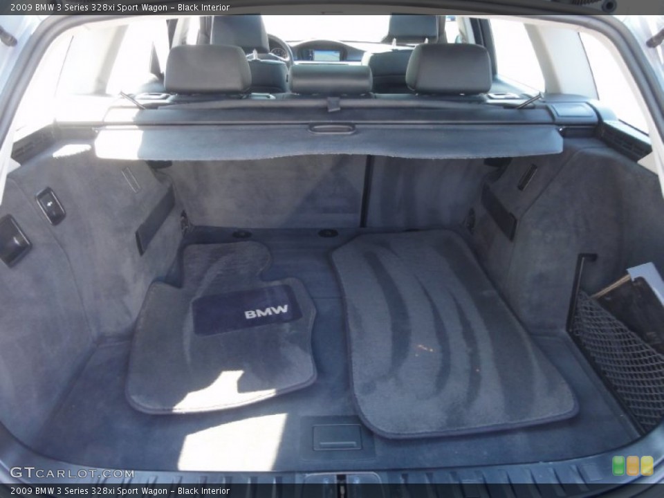 Black Interior Trunk for the 2009 BMW 3 Series 328xi Sport Wagon #70186611