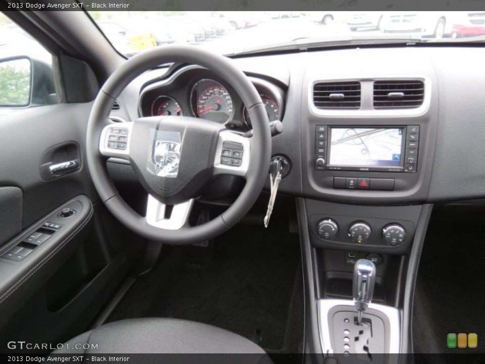 Black Interior Dashboard for the 2013 Dodge Avenger SXT #70186630