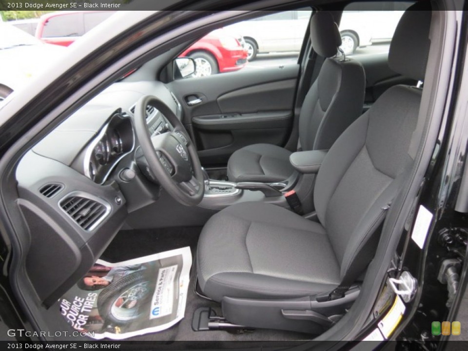 Black Interior Photo for the 2013 Dodge Avenger SE #70186805