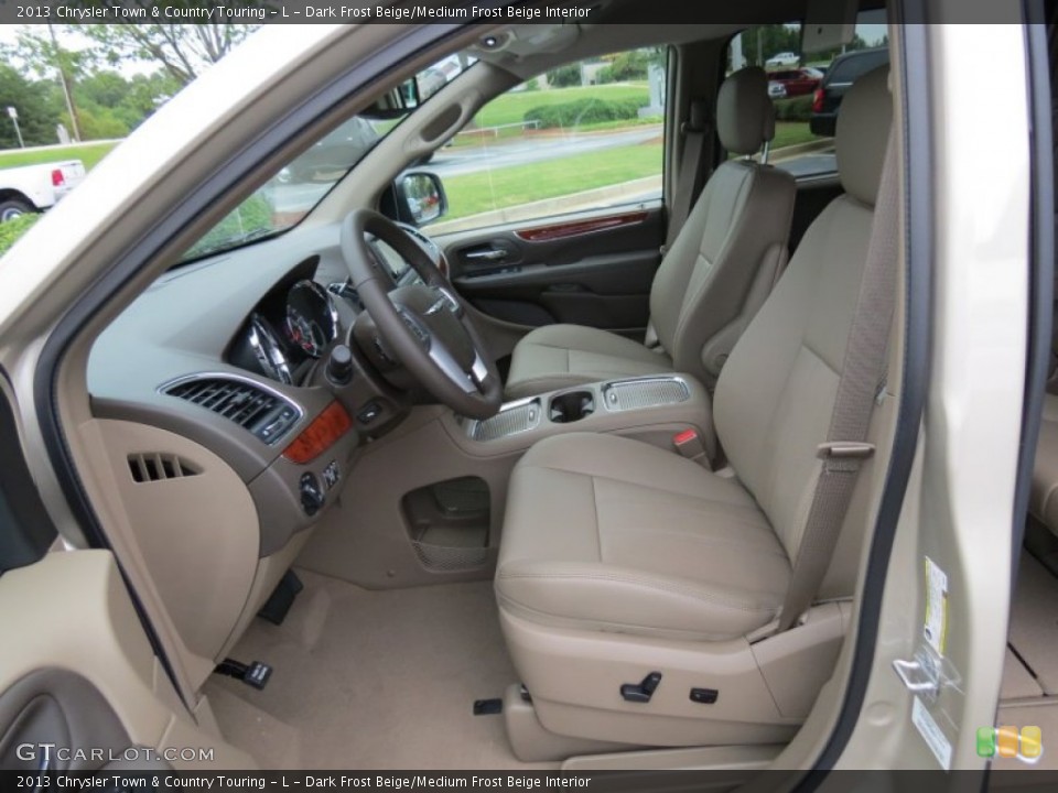 Dark Frost Beige/Medium Frost Beige Interior Photo for the 2013 Chrysler Town & Country Touring - L #70187480