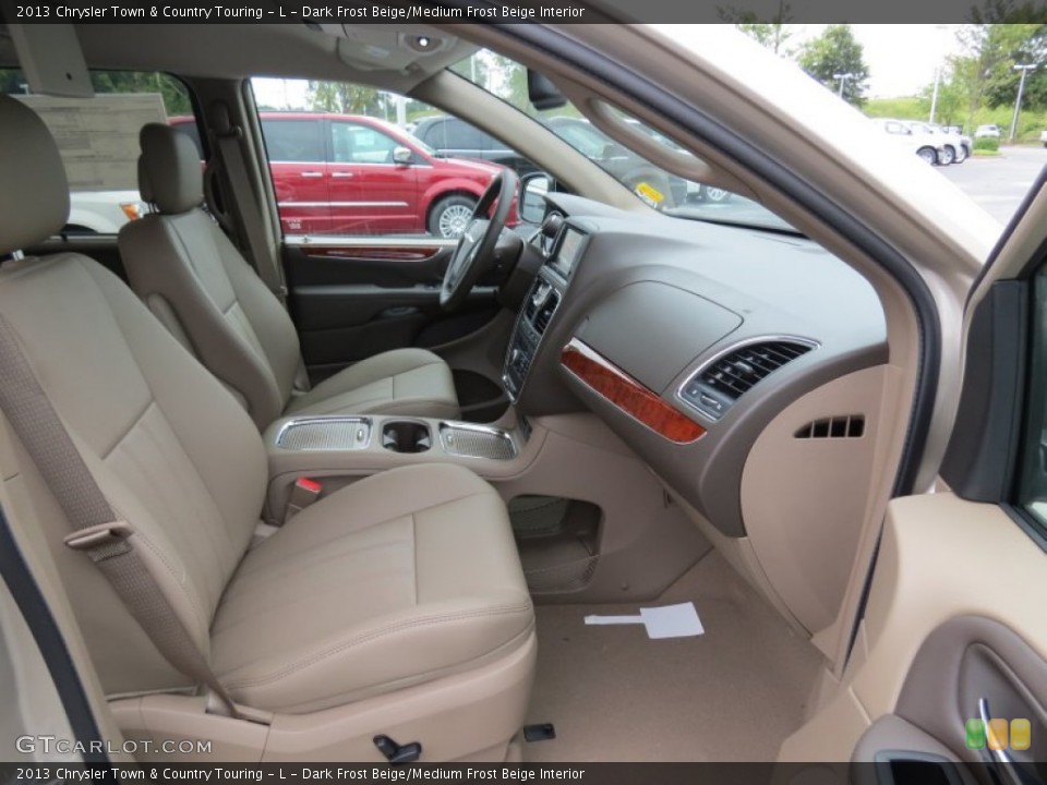 Dark Frost Beige/Medium Frost Beige Interior Photo for the 2013 Chrysler Town & Country Touring - L #70187516