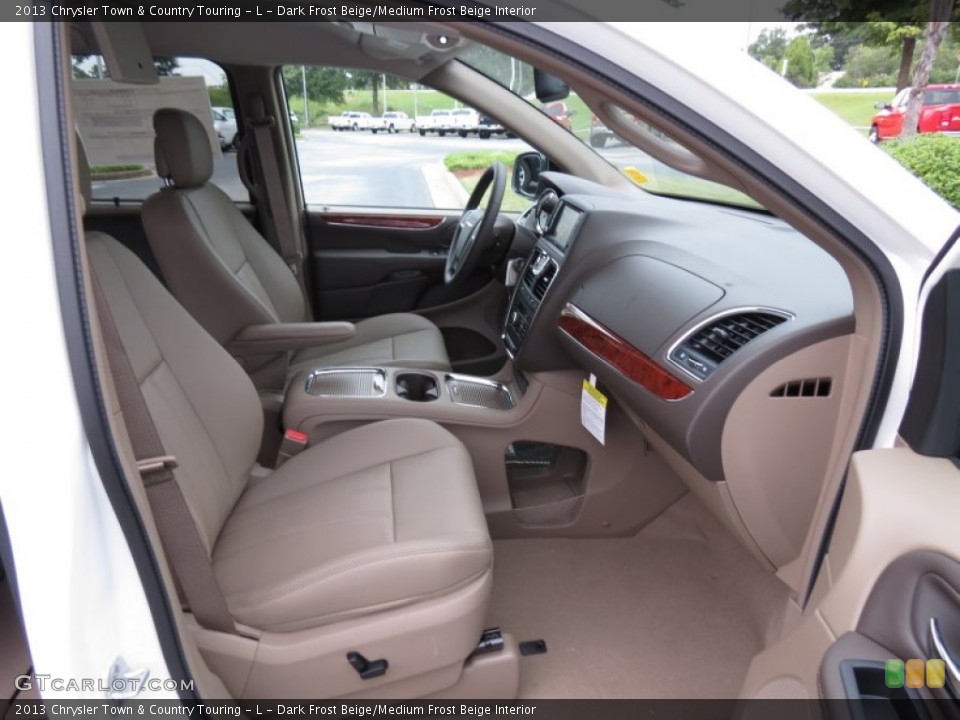 Dark Frost Beige/Medium Frost Beige Interior Photo for the 2013 Chrysler Town & Country Touring - L #70187886