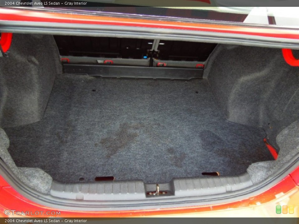 Gray Interior Trunk for the 2004 Chevrolet Aveo LS Sedan #70191341