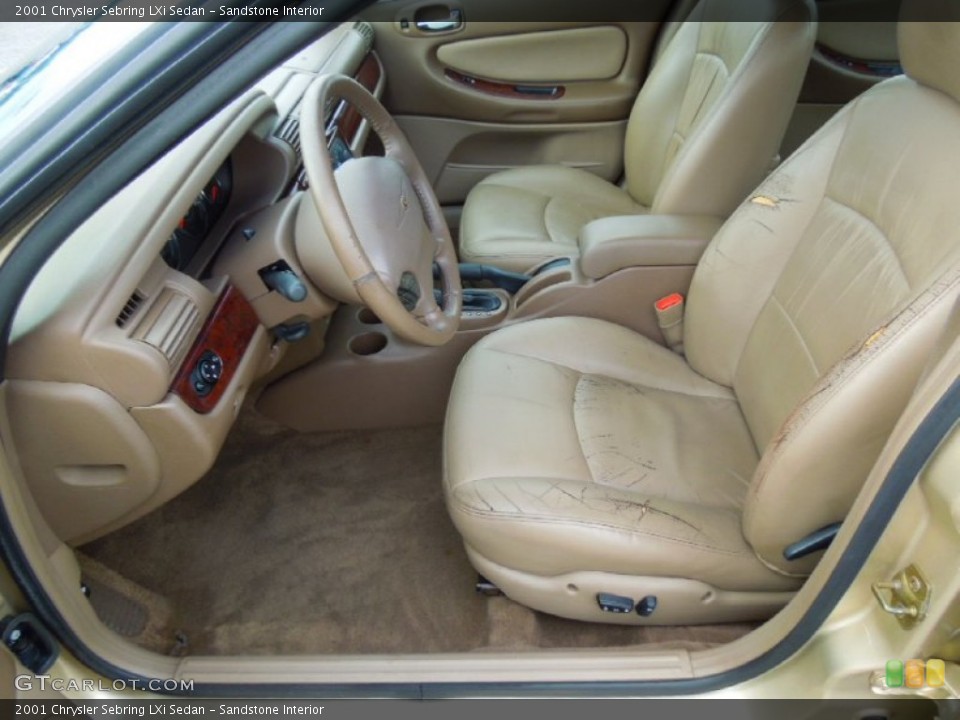 Sandstone Interior Photo for the 2001 Chrysler Sebring LXi Sedan #70191695