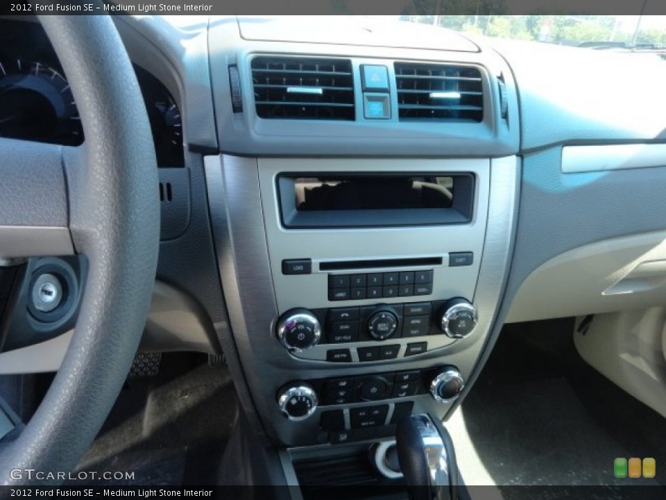 Medium Light Stone Interior Controls for the 2012 Ford Fusion SE #70193237