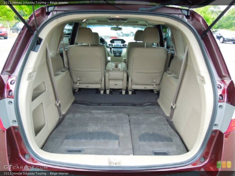 Beige Interior Trunk for the 2011 Honda Odyssey Touring #70194053